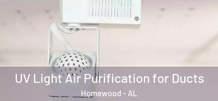  UV Light Air Purification for Ducts Homewood - AL